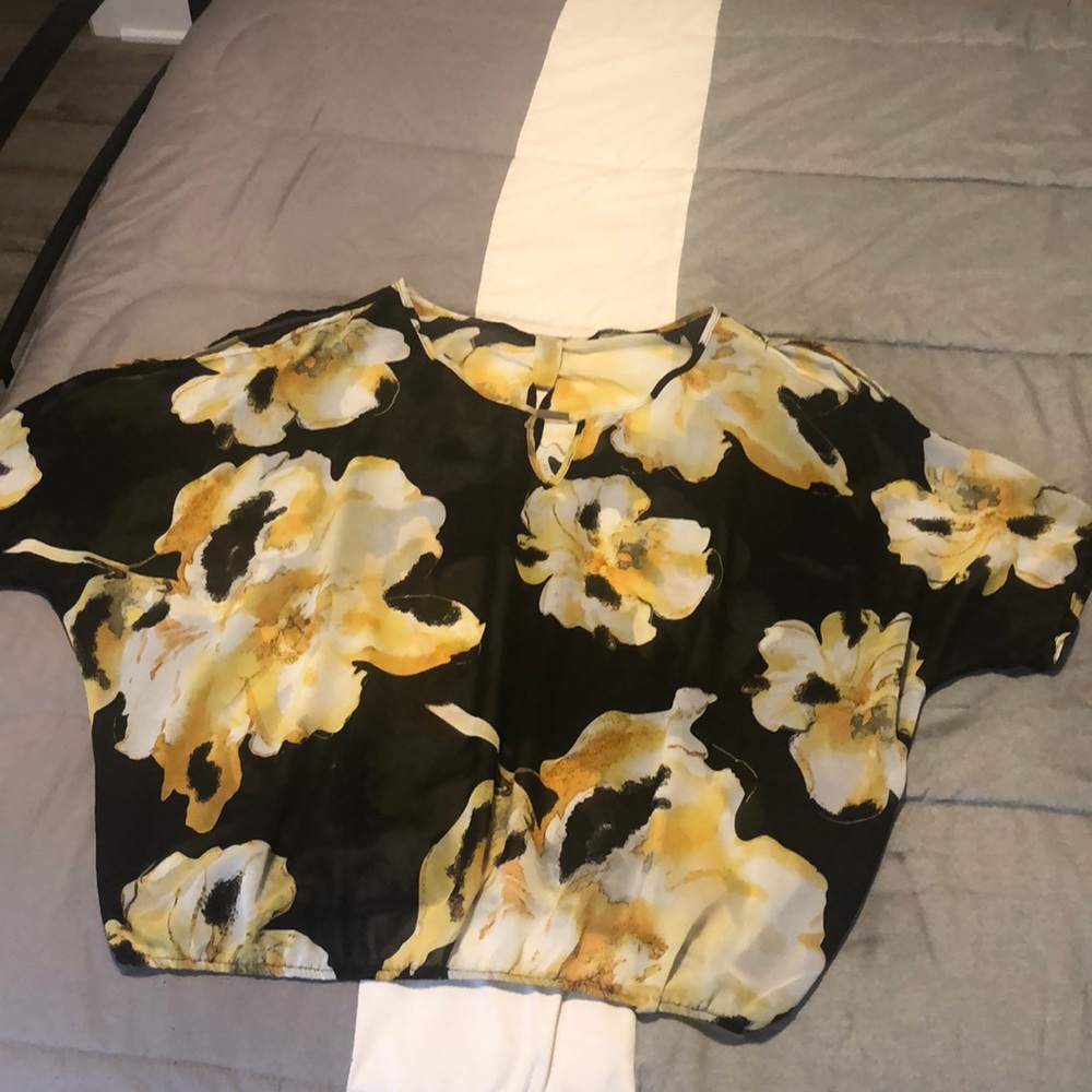 Flower Themed Too, Loose Fit, Size XXL